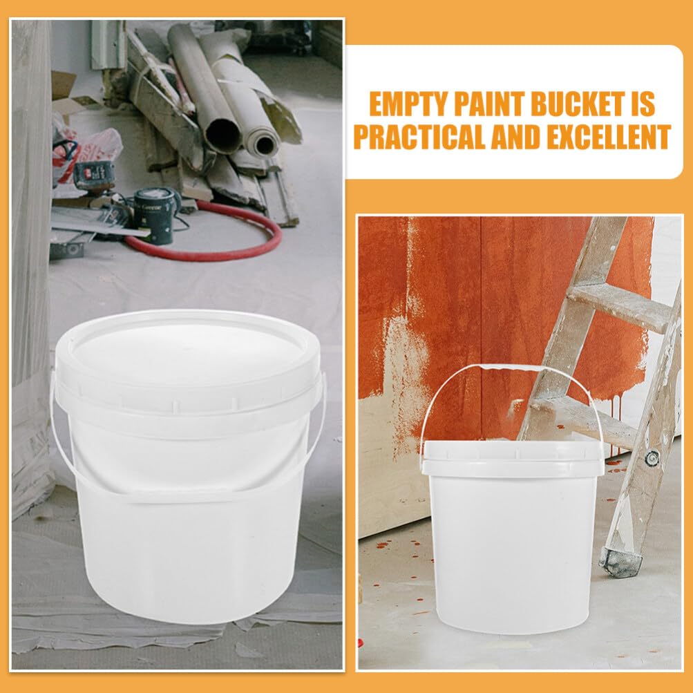 Amazon｜jojofuny 油漆桶 蓋付き プラスチックバケツ ハンドル